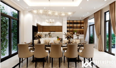 THIẾT KẾ NỘI THẤT BIỆT THỰ HIỆN ĐẠI