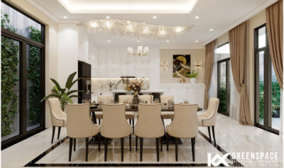 THIẾT KẾ NỘI THẤT BIỆT THỰ HIỆN ĐẠI