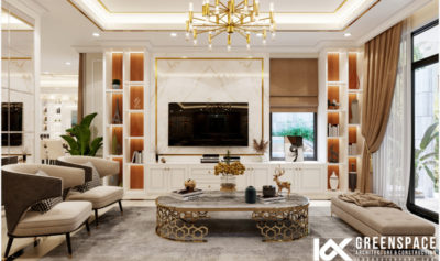 THIẾT KẾ NỘI THẤT BIỆT THỰ HIỆN ĐẠI