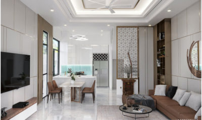 THIẾT KẾ NỘI THẤT NHÀ PHỐ TIỆN NGHI TẠI VŨNG TÀU