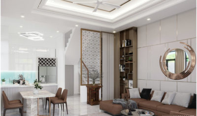 THIẾT KẾ NỘI THẤT NHÀ PHỐ TIỆN NGHI TẠI VŨNG TÀU
