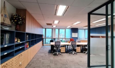 HOÀN THIỆN NỘI THẤT VĂN PHÒNG LR TRÔNG Y BẢN VẼ