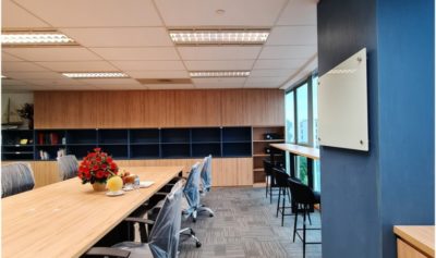HOÀN THIỆN NỘI THẤT VĂN PHÒNG LR TRÔNG Y BẢN VẼ