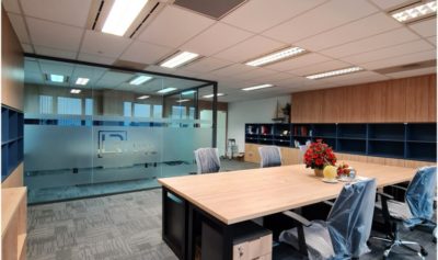 HOÀN THIỆN NỘI THẤT VĂN PHÒNG LR TRÔNG Y BẢN VẼ