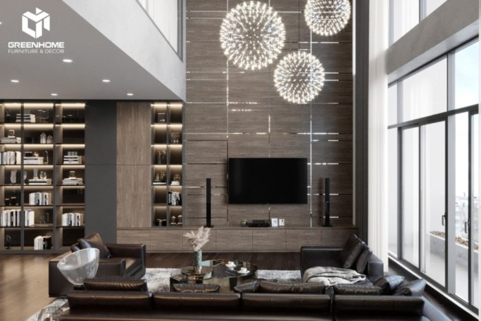 Ý tưởng thiết kế phòng khách chung cư
