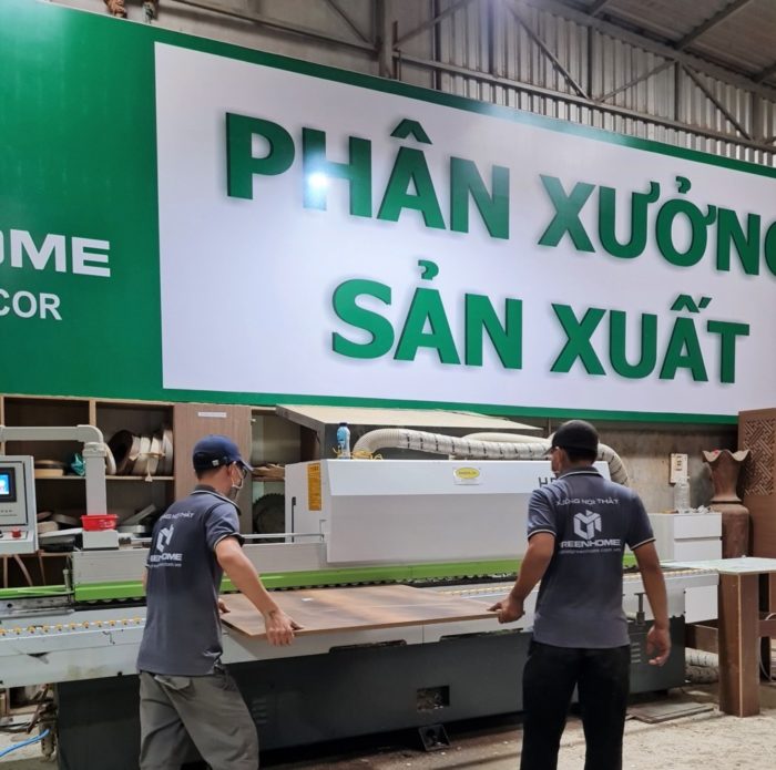 Phân xưởng sản xuất nội thất tại Vũng Tàu