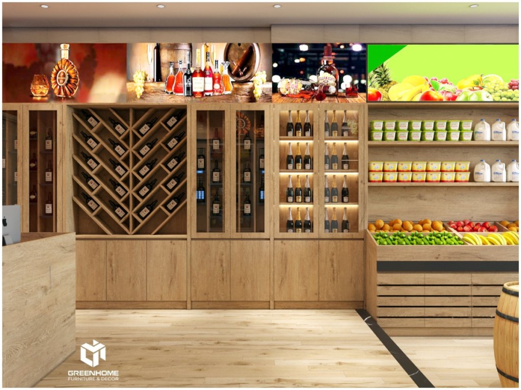 MẪU THIẾT KẾ NỘI THẤT CỬA HÀNG CHUYÊN NGHIỆP TẠI TP BÀ RỊA
