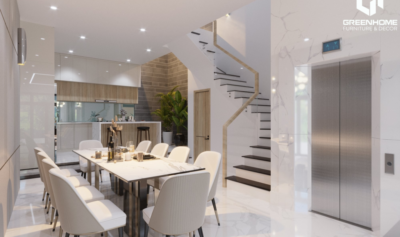 THIẾT KẾ NỘI THẤT NHÀ PHỐ ĐẸP HIỆN ĐẠI TẠI VŨNG TÀU