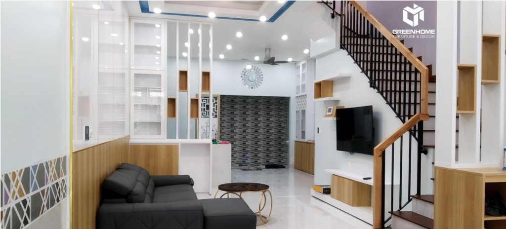 HOÀN THIỆN NỘI THẤT NHÀ PHỐ ĐẸP MÊ LY