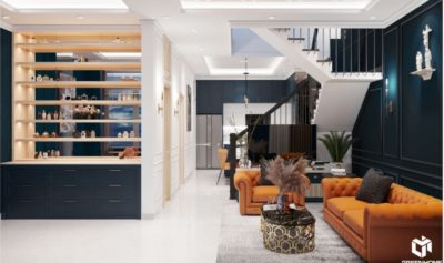 THIẾT KẾ NỘI THẤT NHÀ PHỐ TÂN CỔ ĐIỂN ĐỘC ĐÁO TẠI VŨNG TÀU