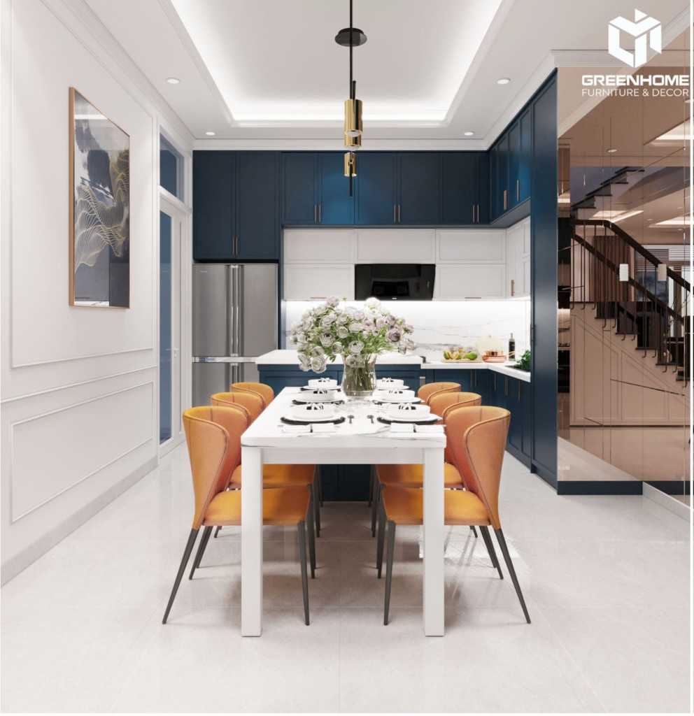 THIẾT KẾ NỘI THẤT NHÀ PHỐ TÂN CỔ ĐIỂN ĐỘC ĐÁO TẠI VŨNG TÀU