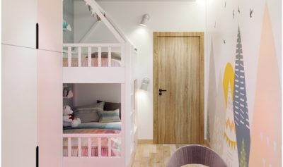 NGẮM NHÌN MẪU THIẾT KẾ GIƯỜNG TẦNG DỄ THƯƠNG CHO BÉ