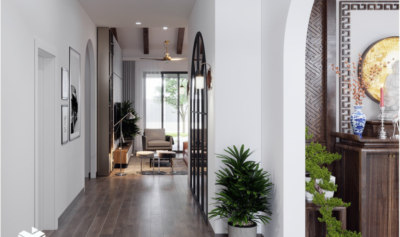 NỘI THẤT NHÀ PHỐ PHONG CÁCH HIỆN ĐẠI, TỐI GIẢN