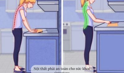 Nội thất thiết kế phù hợp chiều cao chủ nhà