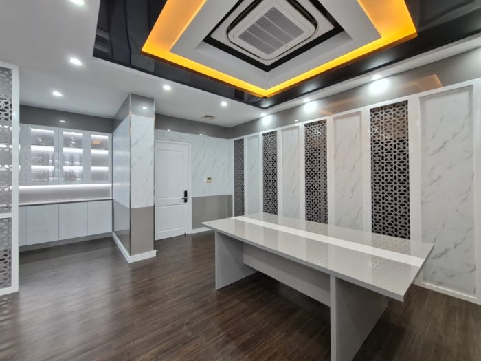 Thi công nội thất văn phòng hiện đại, sang trọng.