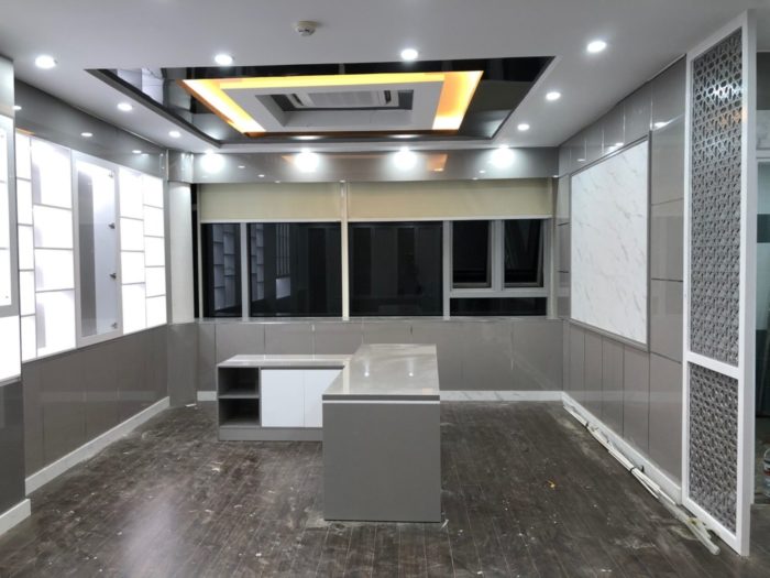 Thi công nội thất văn phòng hiện đại, sang trọng.