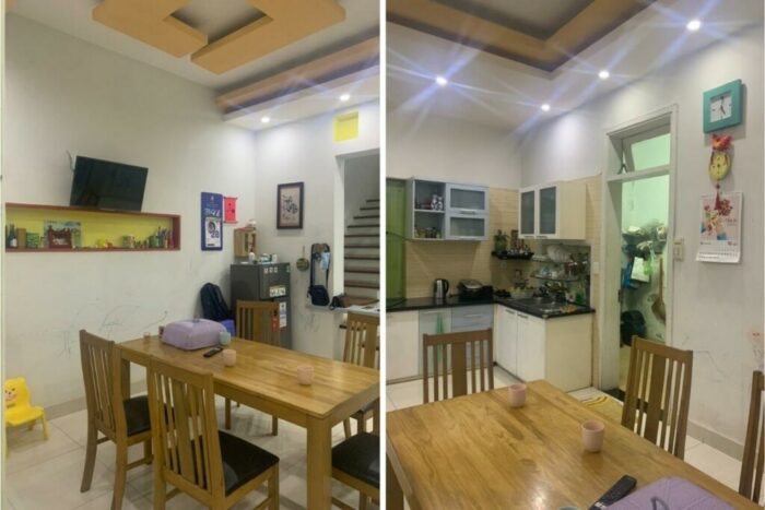 Phòng bếp nhà phố trước cải tạo