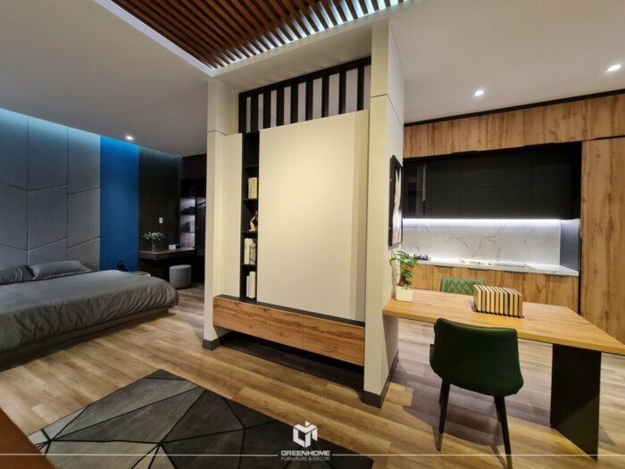 Tủ bếp trưng bày tại Showroom Vũng Tàu.