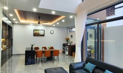 HOÀN THIỆN NỘI THẤT NHÀ PHỐ THÔNG TẦNG VŨNG TÀU - HIỆN ĐẠI, TIỆN NGHI