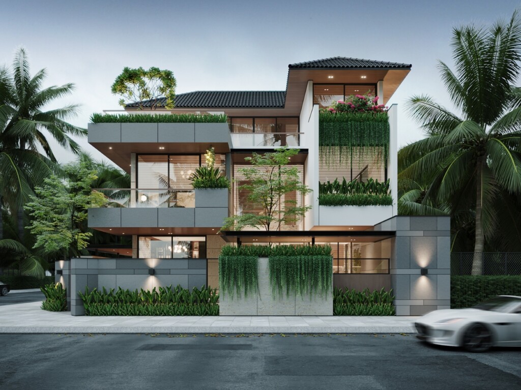 NỘI THẤT BIỆT THƯ XANH VŨNG TÀU - XU HƯỚNG SỐNG BỀN VỮNG