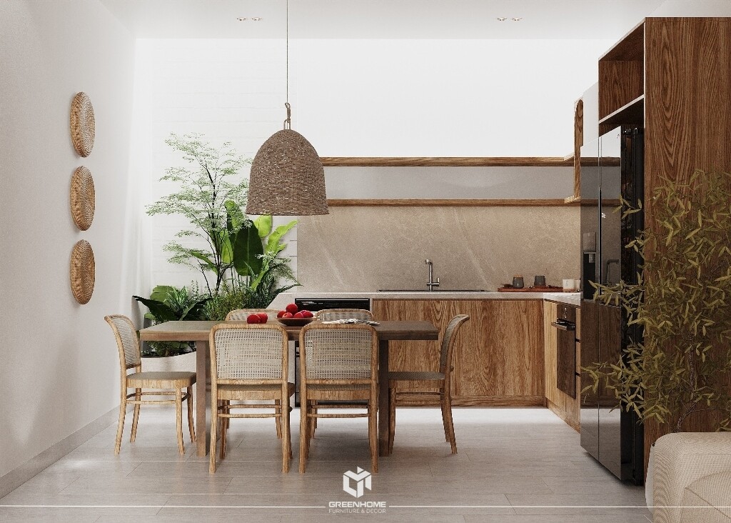 NỘI THẤT NHÀ PHỐ VŨNG TÀU - VẺ ĐẸP CỦA TỰ NHIÊN MỘC MẠC