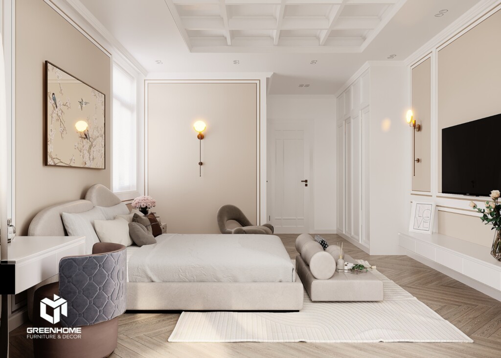 NỘI THẤT NHÀ PHỐ ĐẸP 3 PHÒNG NGỦ PHONG CÁCH HIỆN ĐẠI