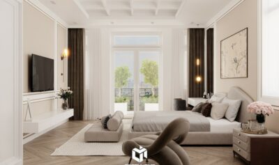 NỘI THẤT NHÀ PHỐ ĐẸP 3 PHÒNG NGỦ PHONG CÁCH HIỆN ĐẠI