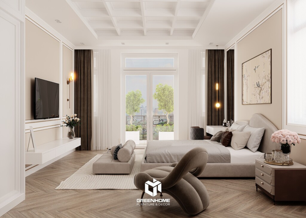 NỘI THẤT NHÀ PHỐ ĐẸP 3 PHÒNG NGỦ PHONG CÁCH HIỆN ĐẠI