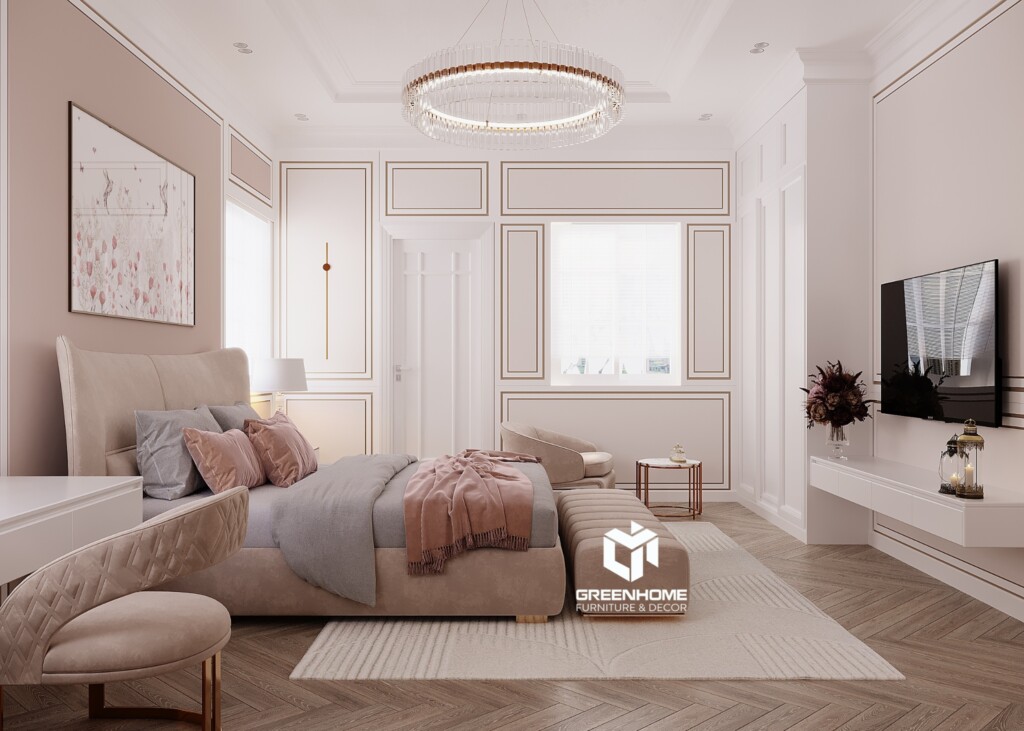 NỘI THẤT NHÀ PHỐ ĐẸP 3 PHÒNG NGỦ PHONG CÁCH HIỆN ĐẠI