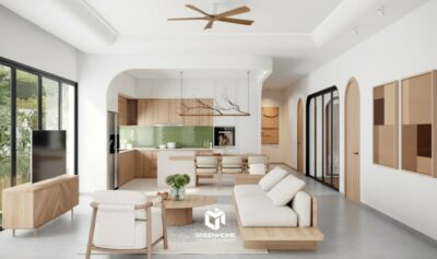 HOÀN THIỆN NỘI THẤT BIỆT THỰ NHÀ VƯỜN - TỔ ẤM MƠ ƯỚC BƯỚC RA TỪ BẢN VẼ