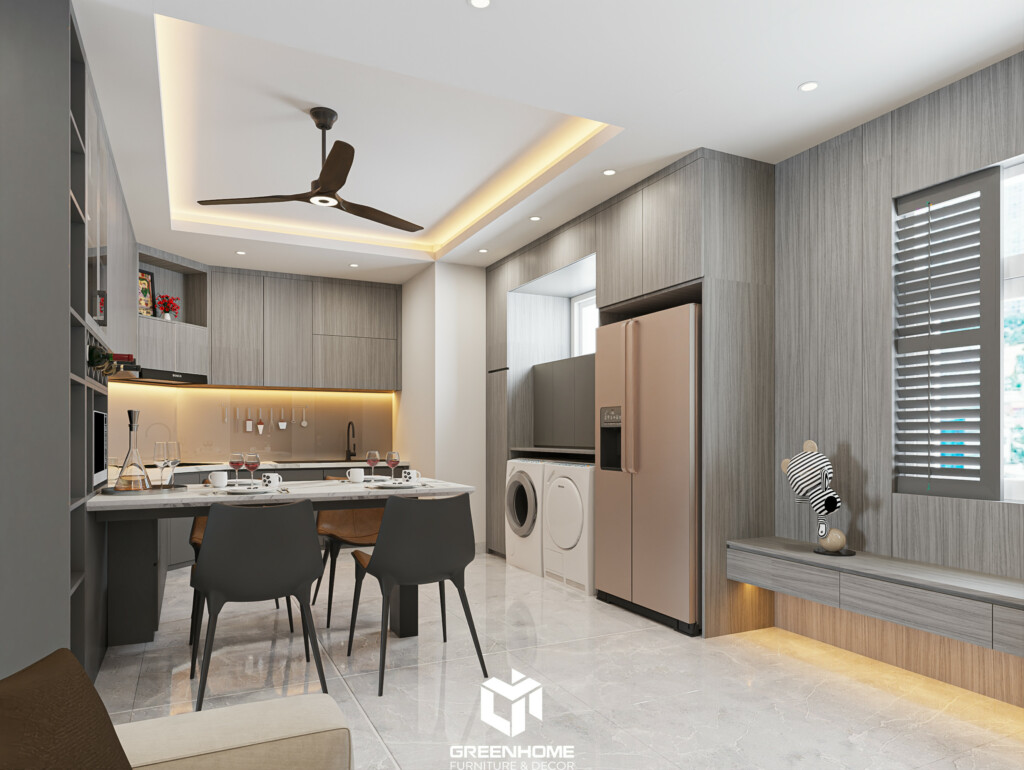 CẢI TẠO CĂN HỘ CHUNG CƯ 2 PHÒNG NGỦ THÀNH 3 PHÒNG NGỦ TẠI VŨNG TÀU