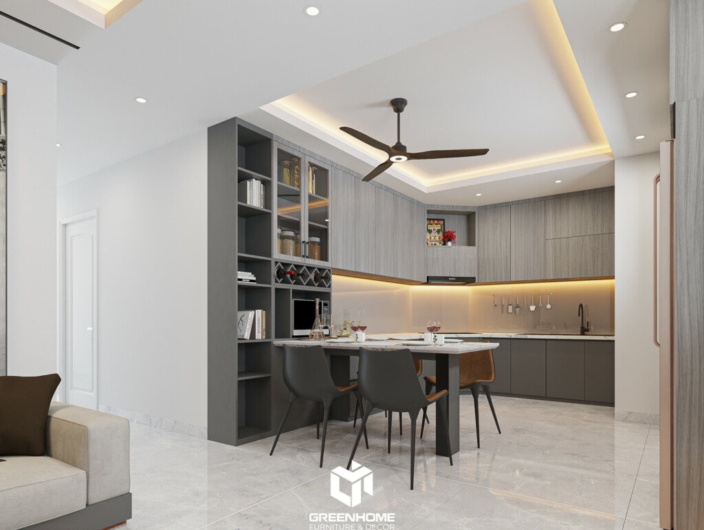 CẢI TẠO CĂN HỘ CHUNG CƯ 2 PHÒNG NGỦ THÀNH 3 PHÒNG NGỦ TẠI VŨNG TÀU