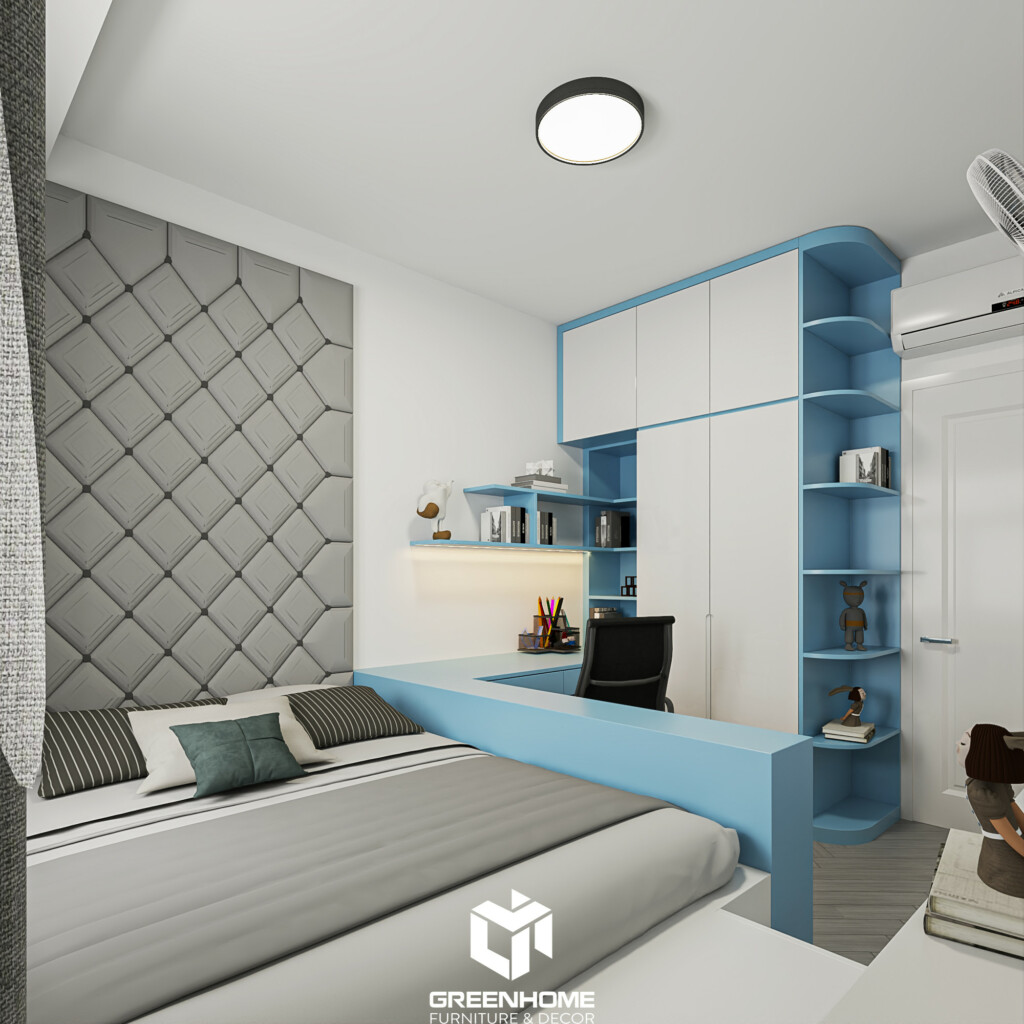 CẢI TẠO CĂN HỘ CHUNG CƯ 2 PHÒNG NGỦ THÀNH 3 PHÒNG NGỦ TẠI VŨNG TÀU