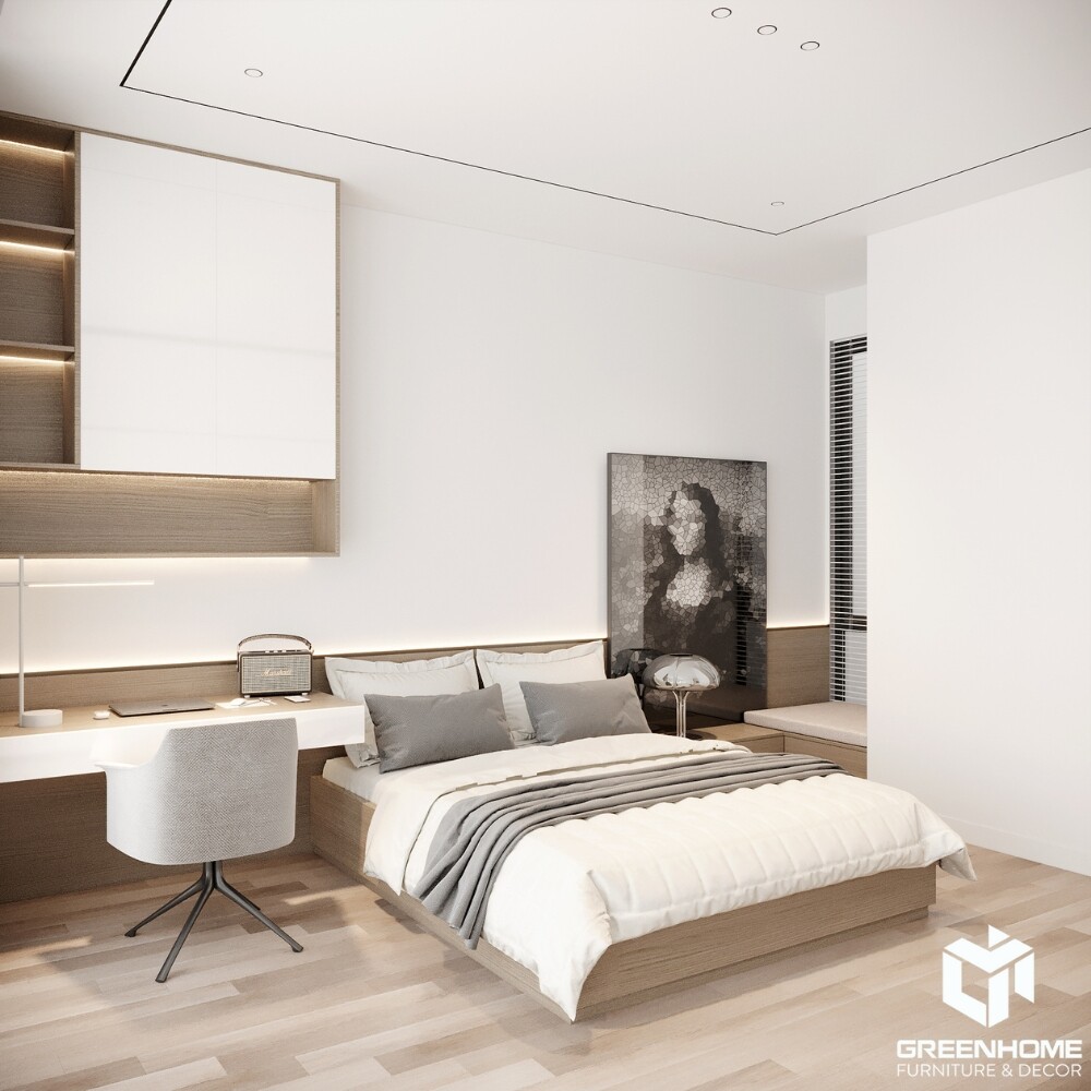 THIẾT KẾ NỘI THẤT NHÀ PHỐ HIỆN ĐẠI - MR H. VŨNG TÀU