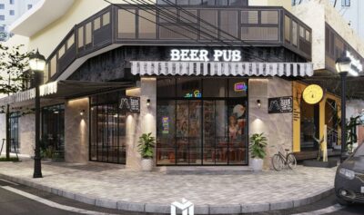 ẤN TƯỢNG THIẾT KẾ QUÁN BEER PUB MANG HƠI THỞ CHÂU ÂU GIỮA LÒNG VŨNG TÀU