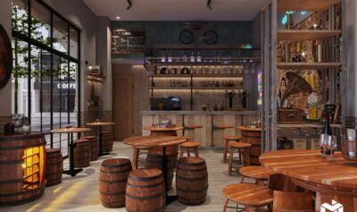 ẤN TƯỢNG THIẾT KẾ QUÁN BEER PUB MANG HƠI THỞ CHÂU ÂU GIỮA LÒNG VŨNG TÀU