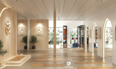 CHIÊM NGƯỠNG MẪU THIẾT KẾ NỘI THẤT PHÒNG TẬP YOGA THỜI THƯỢNG VÀ TỐI GIẢN