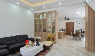 HOÀN THIỆN NỘI THẤT NHÀ PHỐ PHONG CÁCH HIỆN ĐẠI - TRANG NHÃ