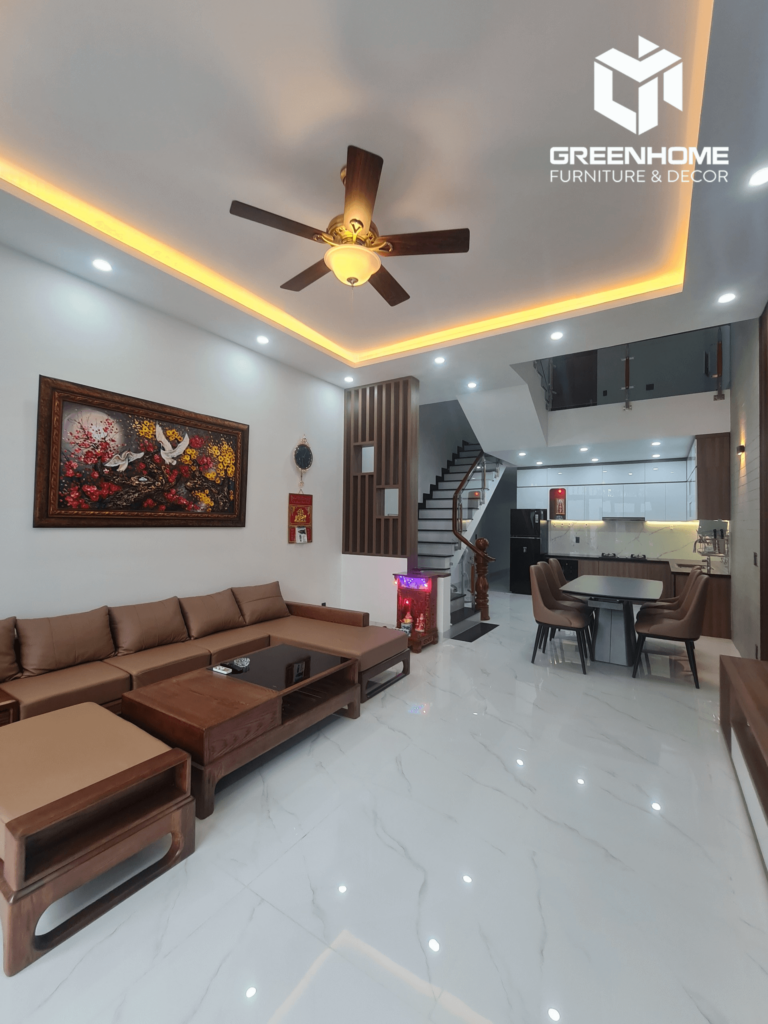 HOÀN THIỆN NỘI THẤT NHÀ PHỐ HIỆN ĐẠI - MRS. D BÀ RỊA