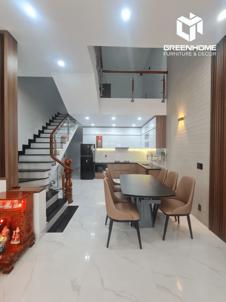 HOÀN THIỆN NỘI THẤT NHÀ PHỐ HIỆN ĐẠI - MRS. D BÀ RỊA