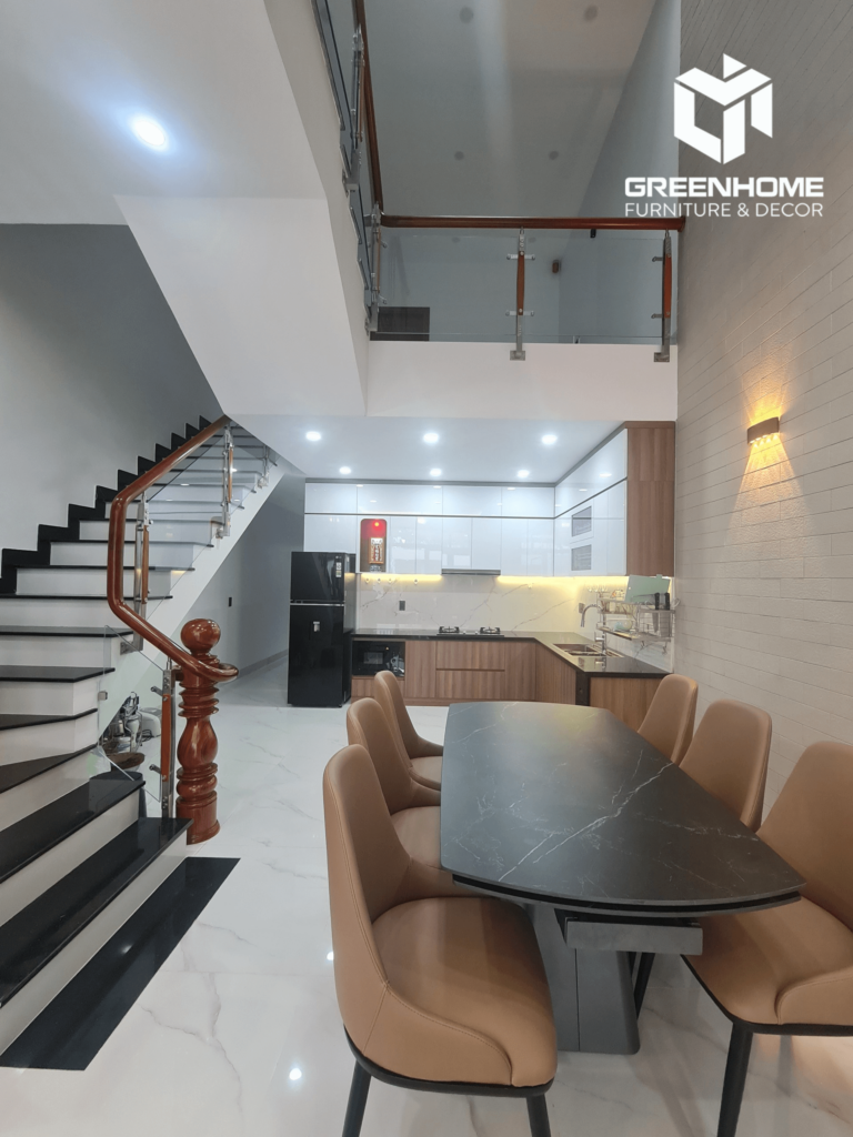 HOÀN THIỆN NỘI THẤT NHÀ PHỐ HIỆN ĐẠI - MRS. D BÀ RỊA