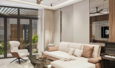 CHIÊM NGƯỠNG NỘI THẤT NHÀ PHỐ HIỆN ĐẠI ỨNG DỤNG HỆ LAM