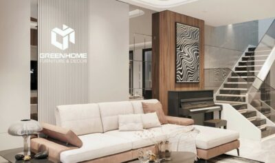 CHIÊM NGƯỠNG NỘI THẤT NHÀ PHỐ HIỆN ĐẠI ỨNG DỤNG HỆ LAM