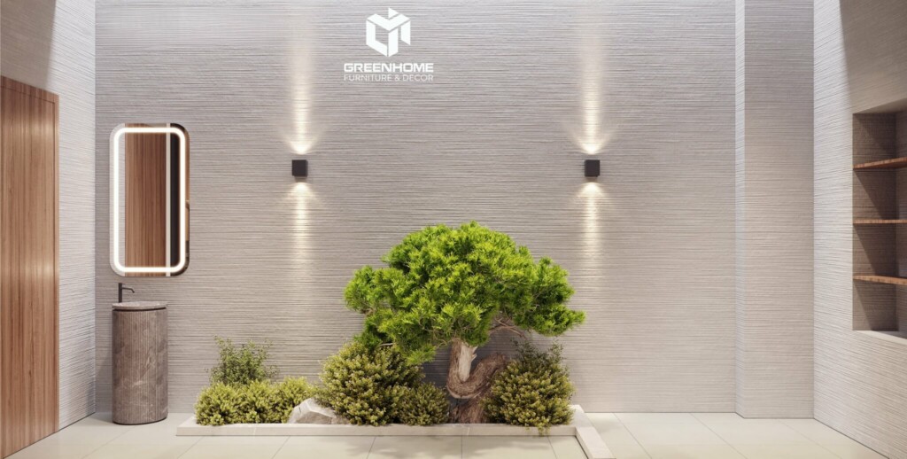 CHIÊM NGƯỠNG NỘI THẤT NHÀ PHỐ HIỆN ĐẠI ỨNG DỤNG HỆ LAM