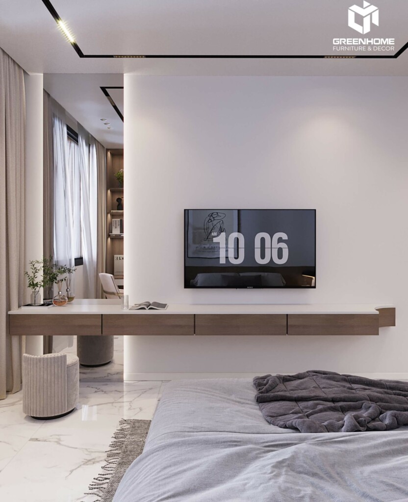 CHIÊM NGƯỠNG NỘI THẤT NHÀ PHỐ HIỆN ĐẠI ỨNG DỤNG HỆ LAM