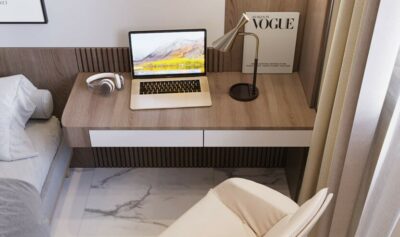 CHIÊM NGƯỠNG NỘI THẤT NHÀ PHỐ HIỆN ĐẠI ỨNG DỤNG HỆ LAM