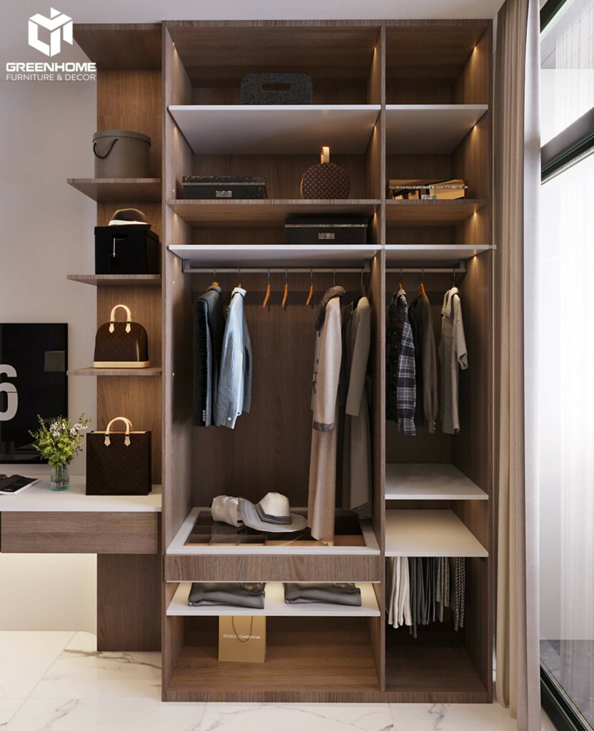 CHIÊM NGƯỠNG NỘI THẤT NHÀ PHỐ HIỆN ĐẠI ỨNG DỤNG HỆ LAM