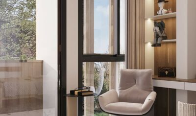 CHIÊM NGƯỠNG NỘI THẤT NHÀ PHỐ HIỆN ĐẠI ỨNG DỤNG HỆ LAM