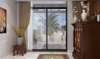 CHIÊM NGƯỠNG NỘI THẤT NHÀ PHỐ HIỆN ĐẠI ỨNG DỤNG HỆ LAM