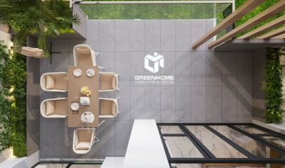 CHIÊM NGƯỠNG NỘI THẤT NHÀ PHỐ HIỆN ĐẠI ỨNG DỤNG HỆ LAM
